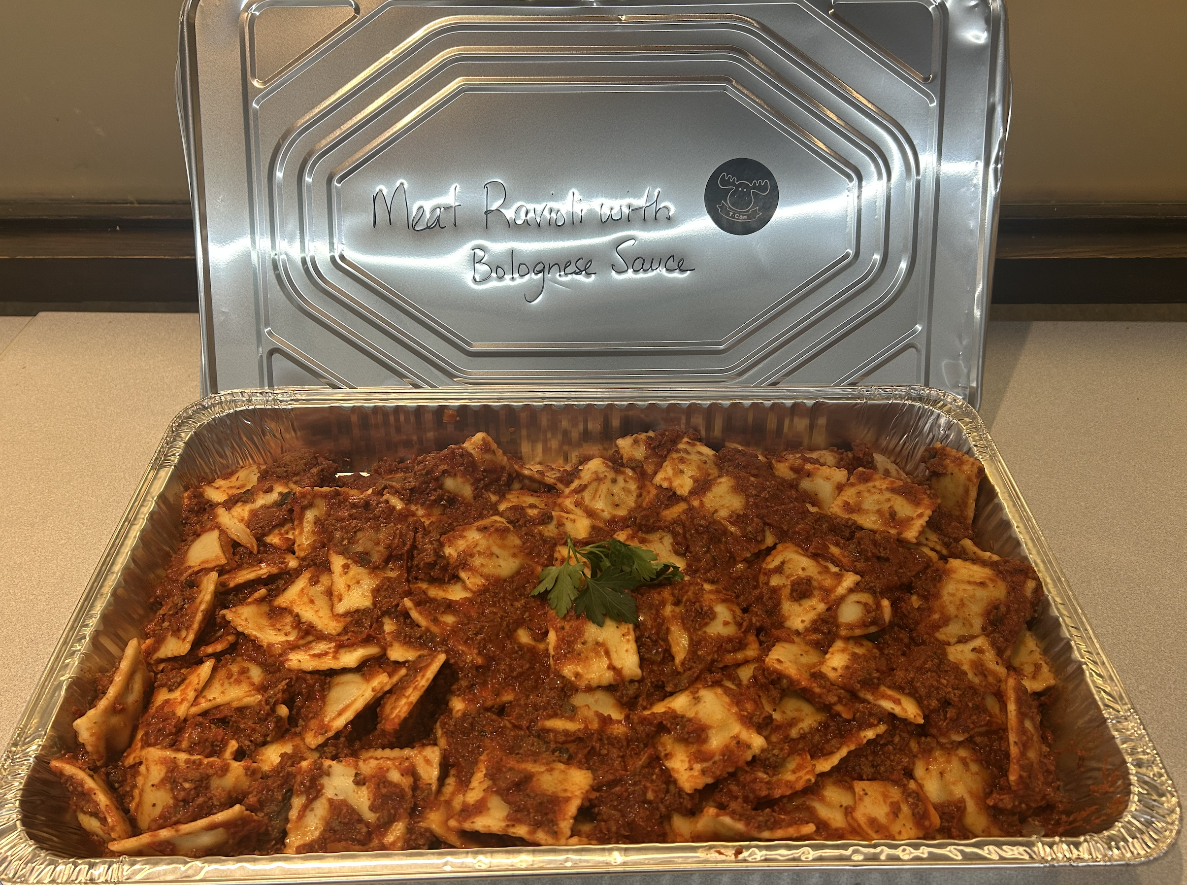 Meat Ravioli Bolognese